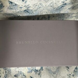 Brúmelo cucinelli Saks Fifth Avenue empty box shoe